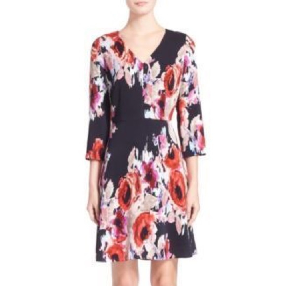 Kate Spade hazy floral dress NWT